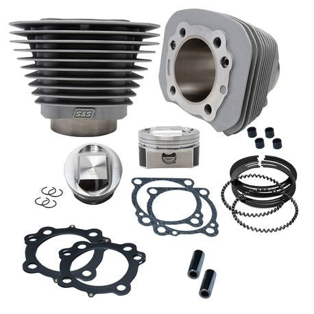 1250cc Conversion Kit for 1986-2021 HD® Sportster® Models High Compression - Silver Finish