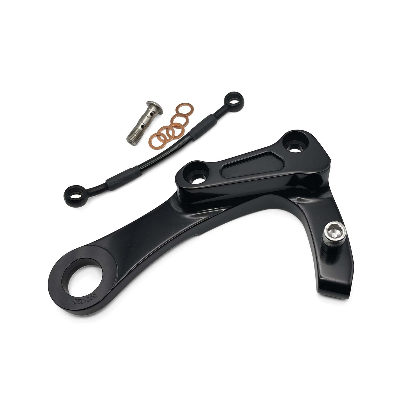REAR BRAKE CALIPER BRACKET KIT, M8 SOFTAIL