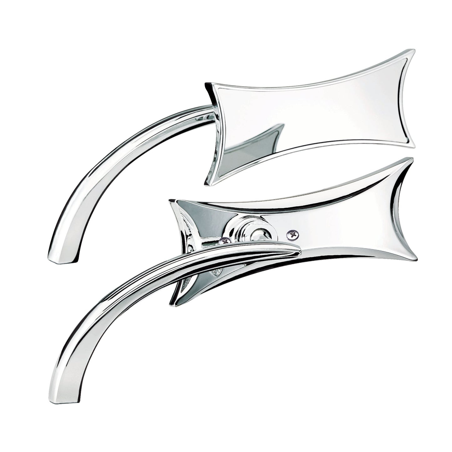 FOUR-POINT MICRO MIRRORS, CHROME