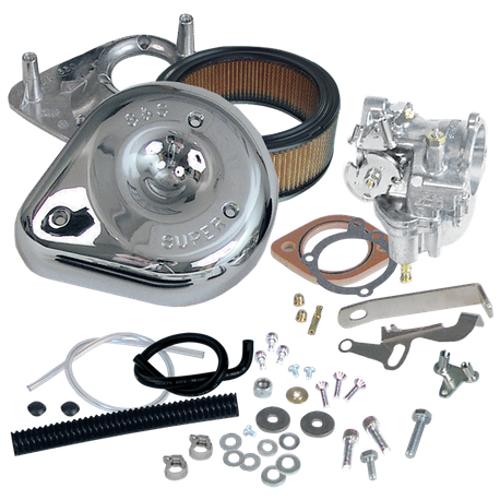 Super G Carburetor Kit for 1966-'78 Big Twin Models, Standard Tanks