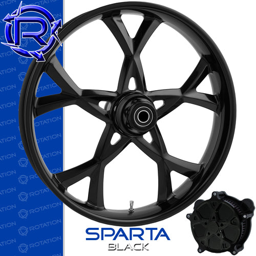 Rotation Sparta Black Touring Wheel / Front