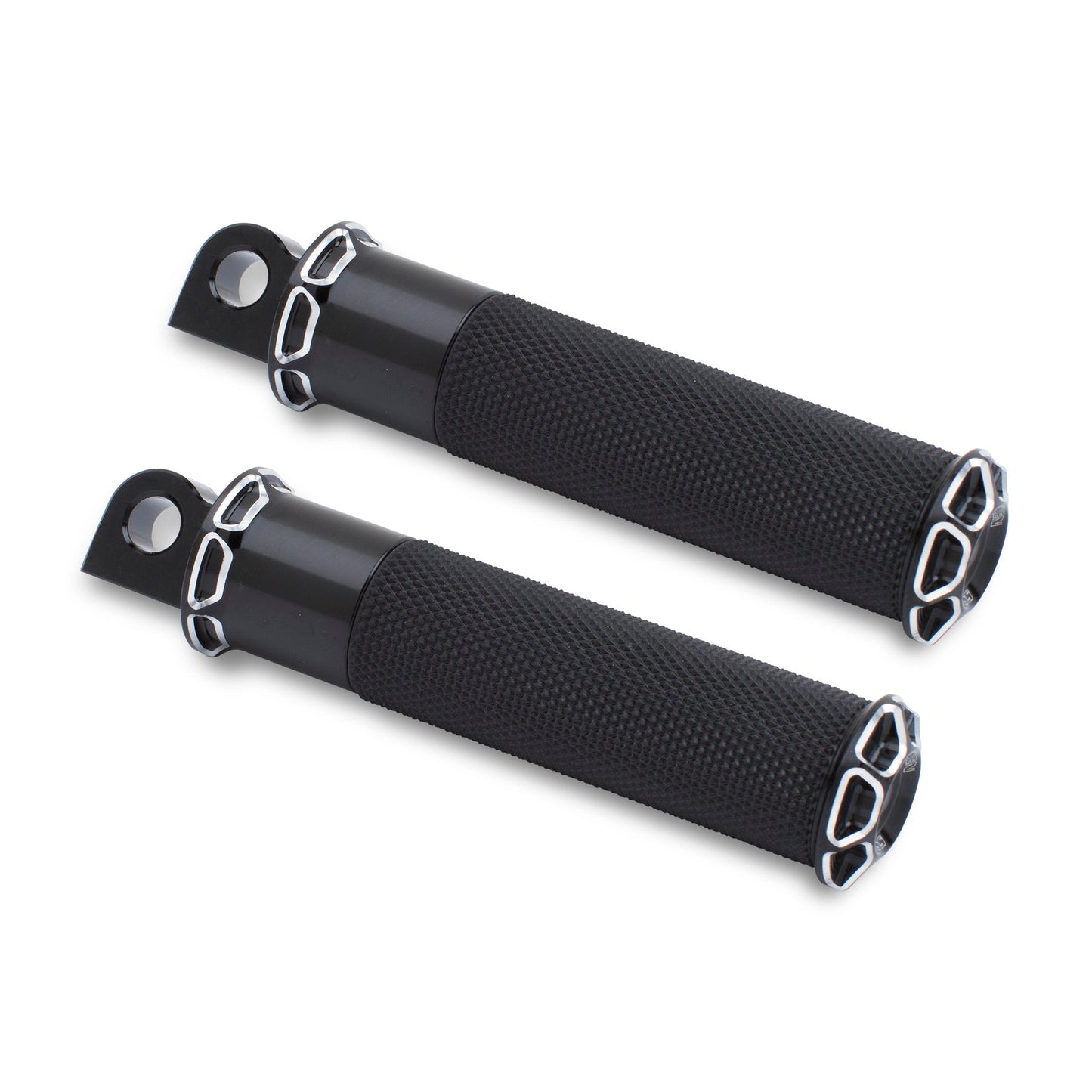 BEVELED® FOOTPEGS, BLACK