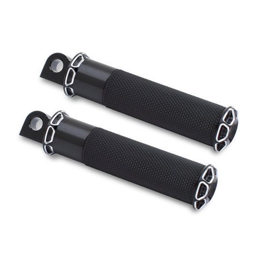 BEVELED® FOOTPEGS, BLACK