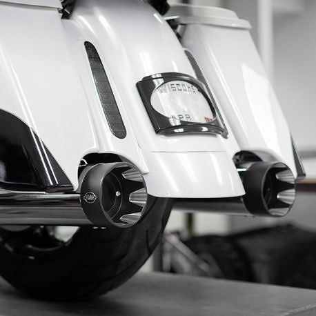 SHADOW PIPE for 2009–2021 TOURING MODELS with S&S SIDEWINDER® 2-1–Chrome