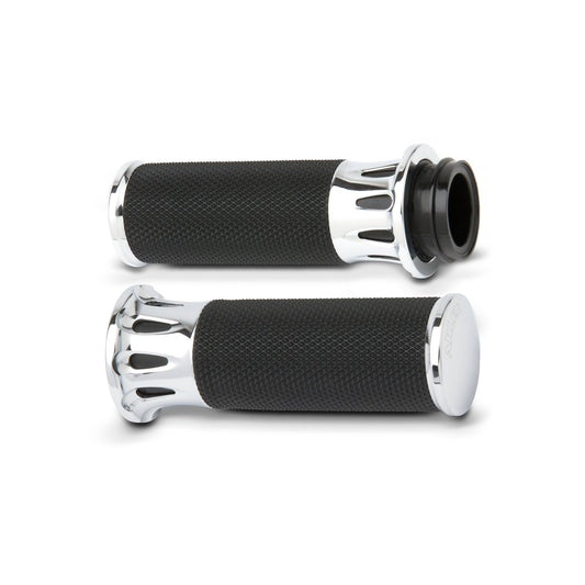 DEEP CUT® FUSION GRIPS, CHROME