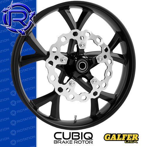 Rotation Sparta Black Touring Wheel / Front