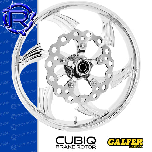 Rotation Falcon Chrome Touring Wheel / Front