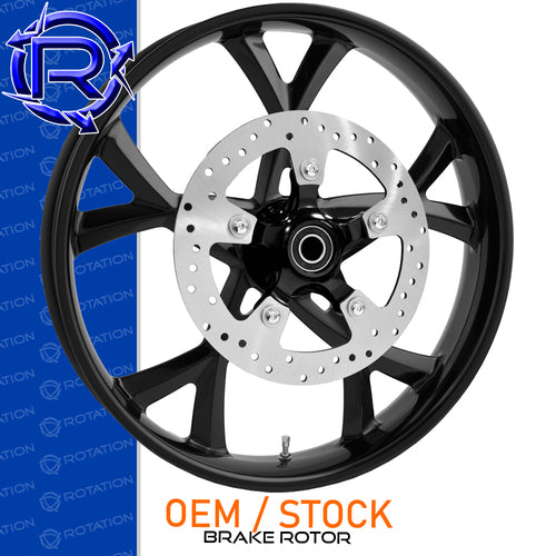 Rotation Sparta Black Touring Wheel / Rear