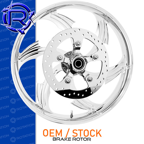Rotation Falcon Chrome Touring Wheel / Front