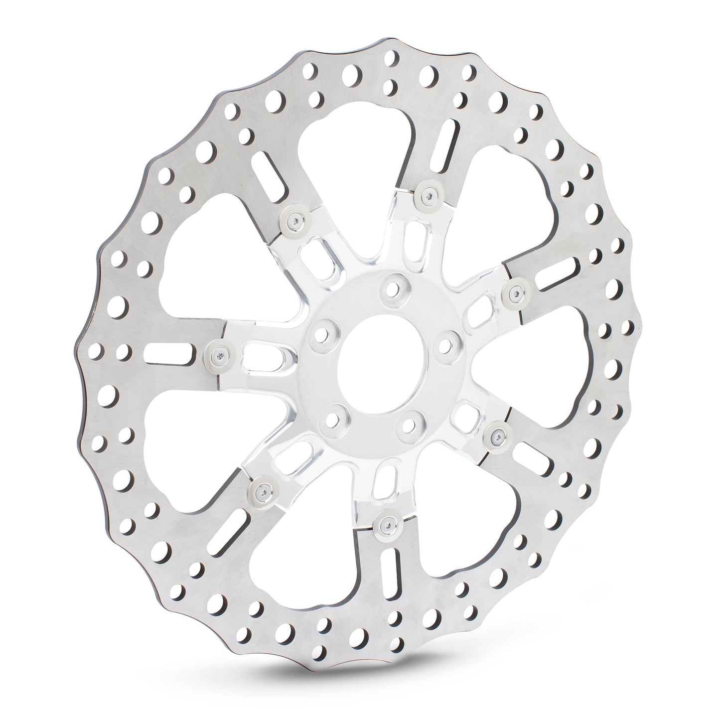 14" 7-VALVE BRAKE ROTORS, CHROME