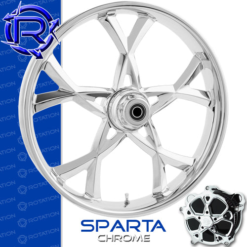 Rotation Sparta Chrome Touring Wheel / Front