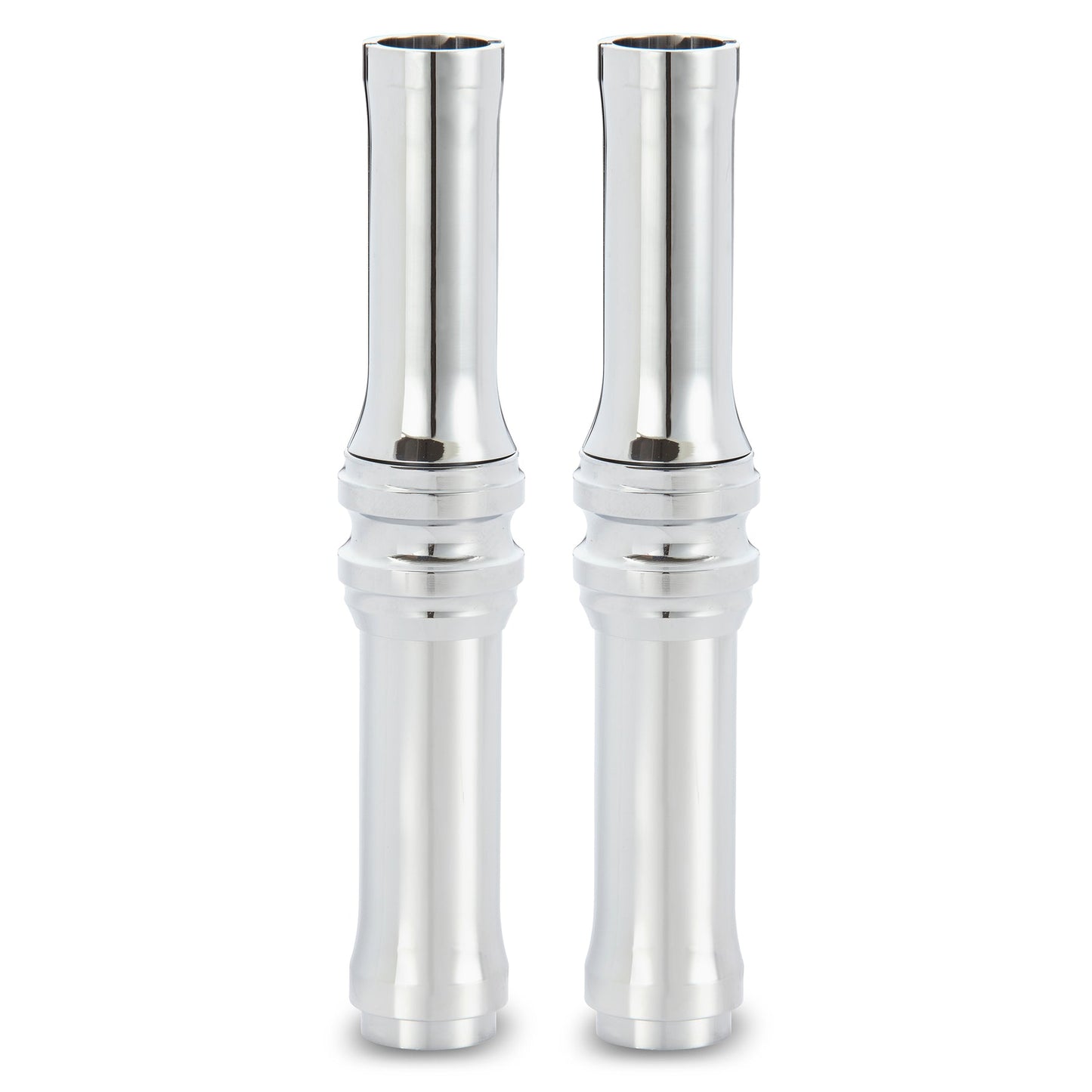 10-GAUGE® PUSHROD TUBE COVERS, CHROME