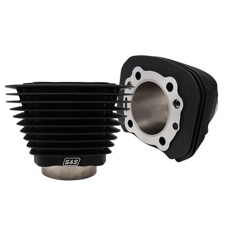 1250cc 3 9/16" Bore Cylinder Set for 1986-'21 HD® Sportster® Models - Wrinkle Black