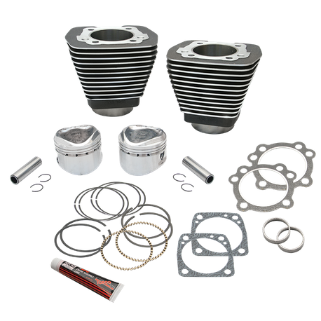 89" 3-1/2" Bore Cylinder and Piston Kit for 1984-'99 HD Big Twins With Super Stock® Heads