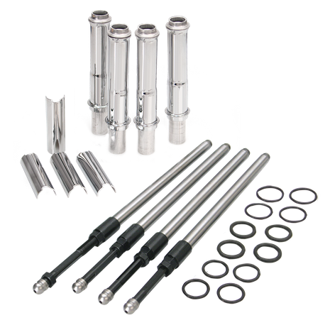 Quickee Adjustable Pushrods for 1999-'17 big twins w/ stock engine height +/- .050"