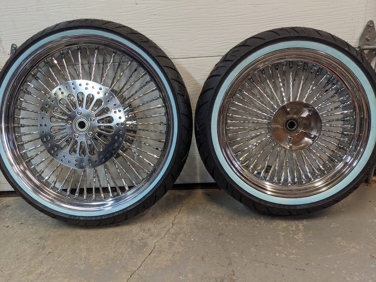 Complete King Spoke Wheel Package for Harley Touring Bikes (2009-PRESENT)