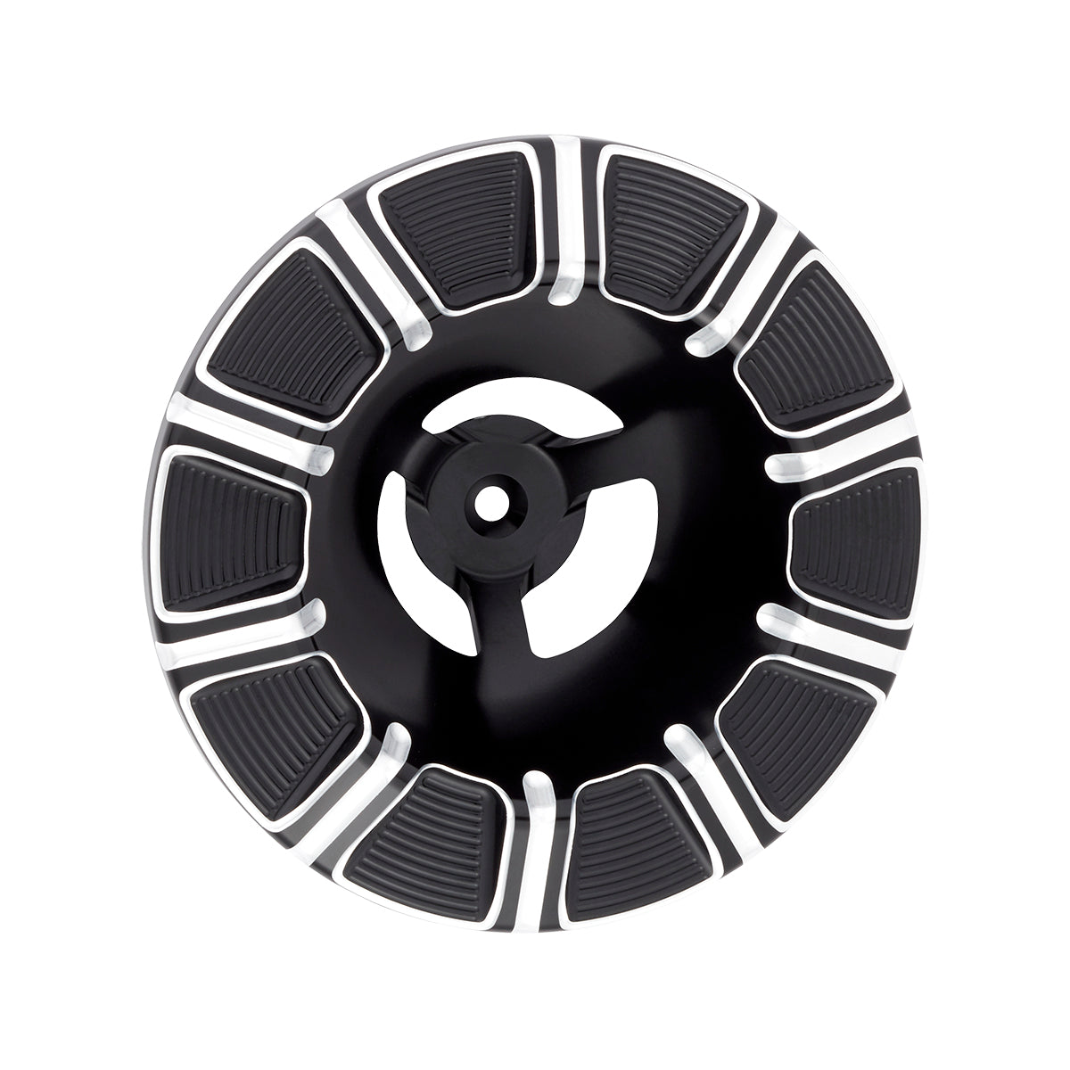 10-GAUGE® VELOCITY AIR CLEANER COVER, BLACK