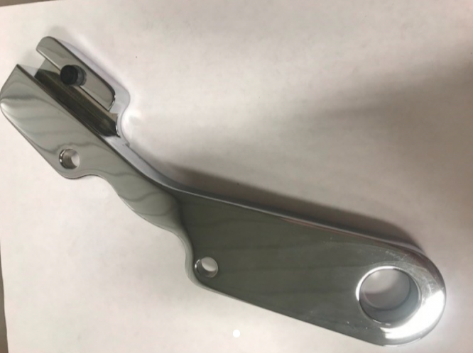 HHI Chrome Rear Bracket-2002-2007 FLH/FLT