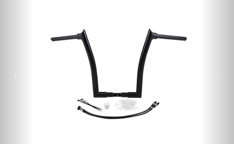 Handlebar Install Kit- 16" Black- 15-20 Road Glide Models