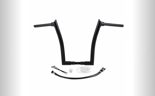 Handlebar Install Kit- 16" Black- 15-20 Road Glide Models