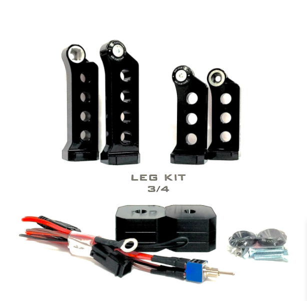 Electric Center Stand – Leg Kit #3/4: 09/16 – 23″ – Legend