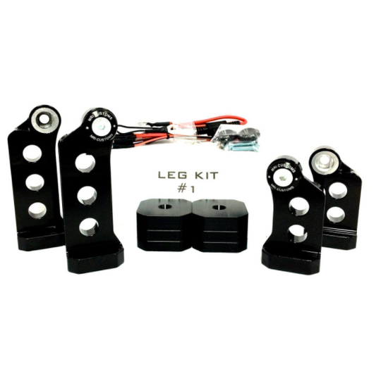 ELECTRIC CENTER STAND – LEG KIT #1: 06E – 26″ – FRONT AND REAR