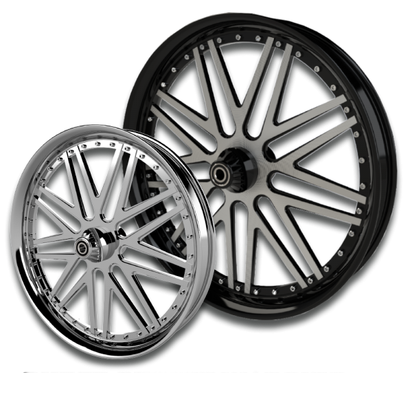 SUPER STREET WITH BOLTS FRONT WHEEL