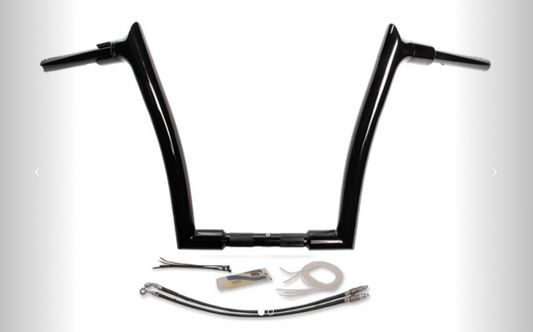 Handlebar Install Kit- 14" Chrome- 15-20 Road Glide Models