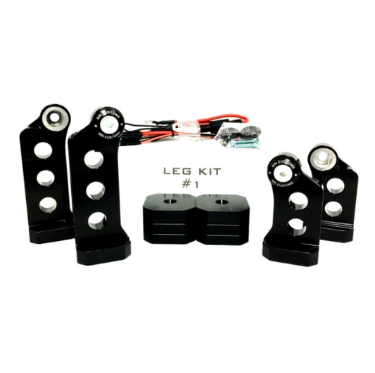 ELECTRIC CENTER STAND – LEG KIT #1: 07/08 – 32″ – REAR ONLY