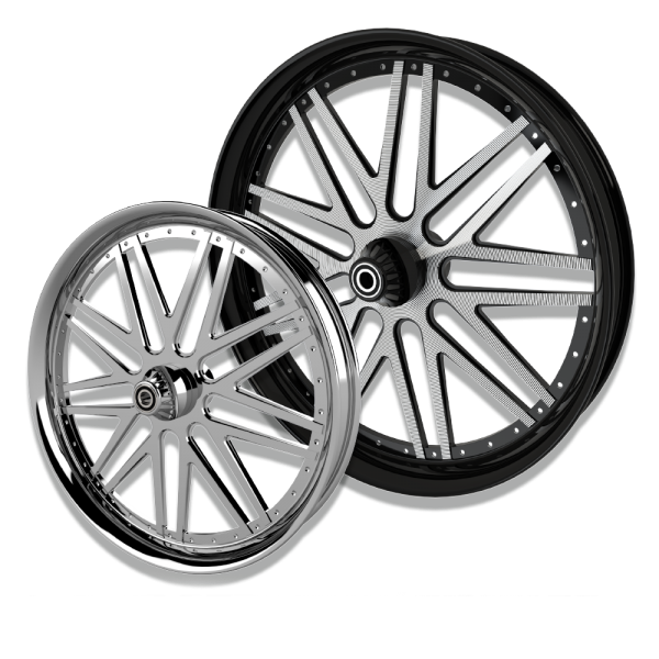 SUPER STREET WITH DIMPLES FRONT WHEEL
