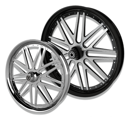 SUPER STREET WITH DIMPLES FRONT WHEEL
