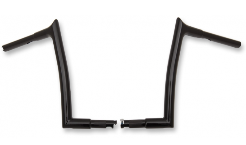 1¼" Handlebar- 12" Black- Dyna/Sportster Models