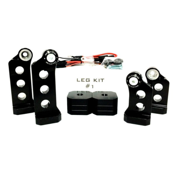Electric Center Stand – Leg Kit #1: 07/08 – 30″ – Rear Only