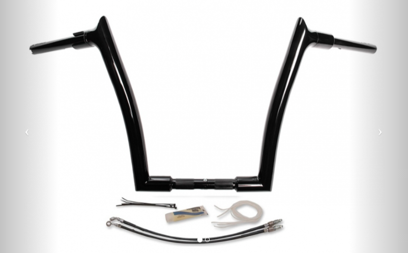 Handlebar Install Kit- 14" Black- 15-20 Road Glide Models