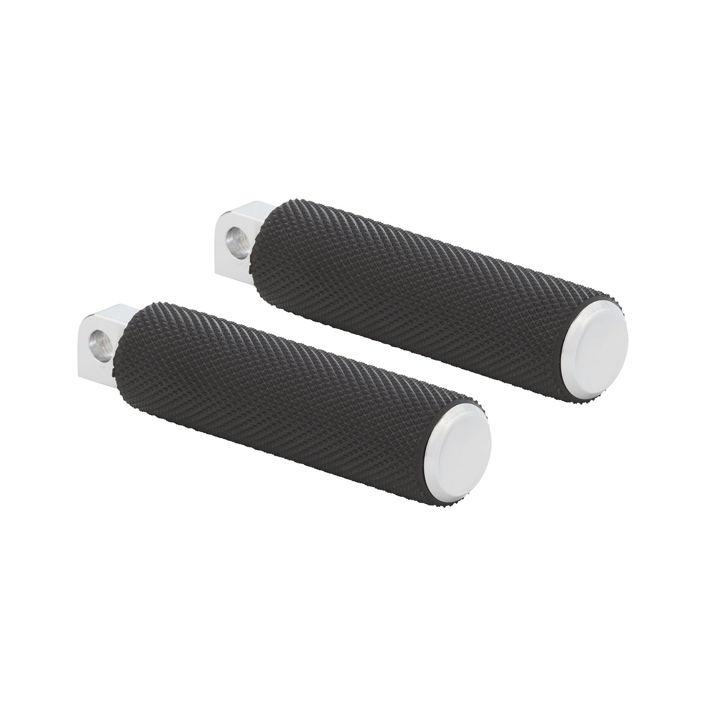 KNURLED FOOTPEGS, CHROME