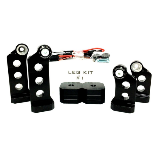 Electric Center Stand – Leg Kit #1: 09/16 – 23″ – Front and Rear