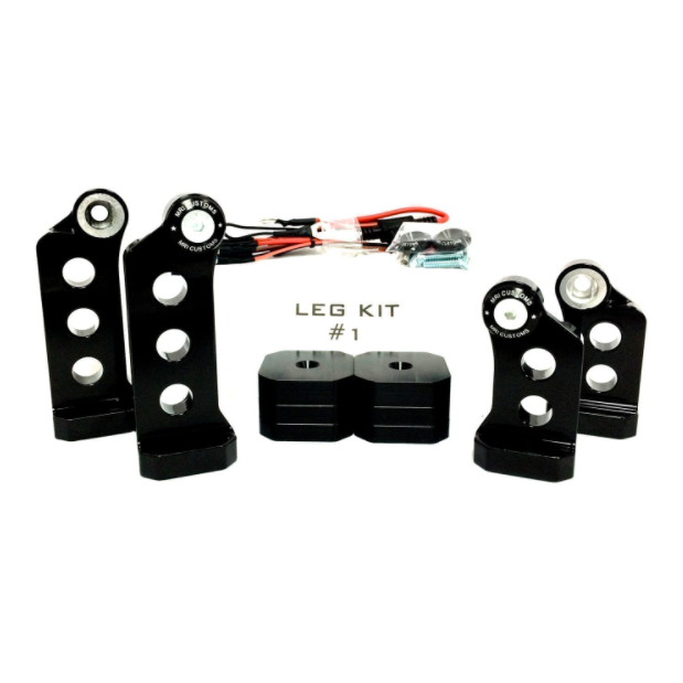 Electric Center Stand – Leg Kit #1: 017 – 21″ and Under