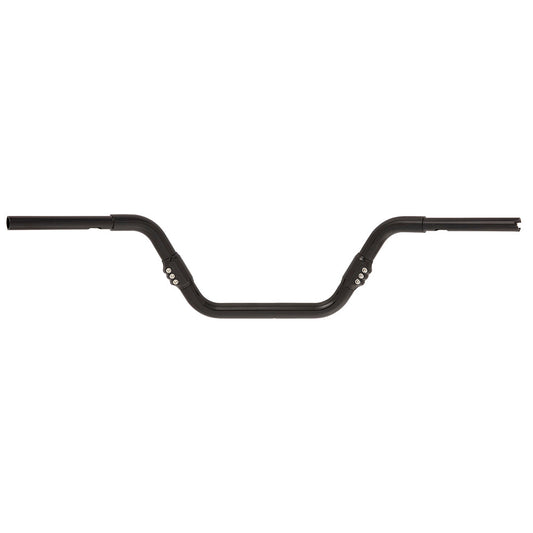 LOW-PRO 3-WAY ADJUSTABLE HANDLEBARS FOR 15-UP ROAD GLIDE, BLACK