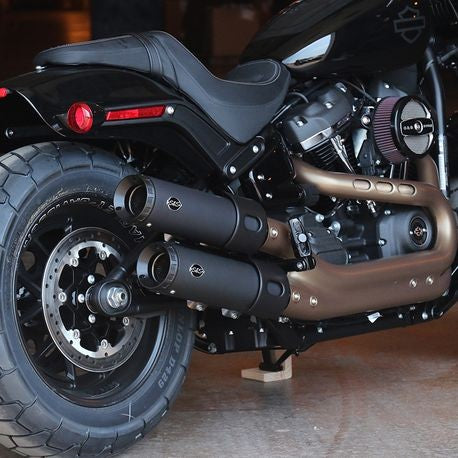 GRAND NATIONAL® SLIP-ONS for M8 FAT BOB® MODELS–Black