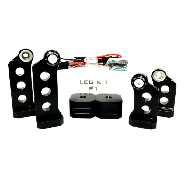 ELECTRIC CENTER STAND – LEG KIT #1: 06E – 30″ – REAR ONLY