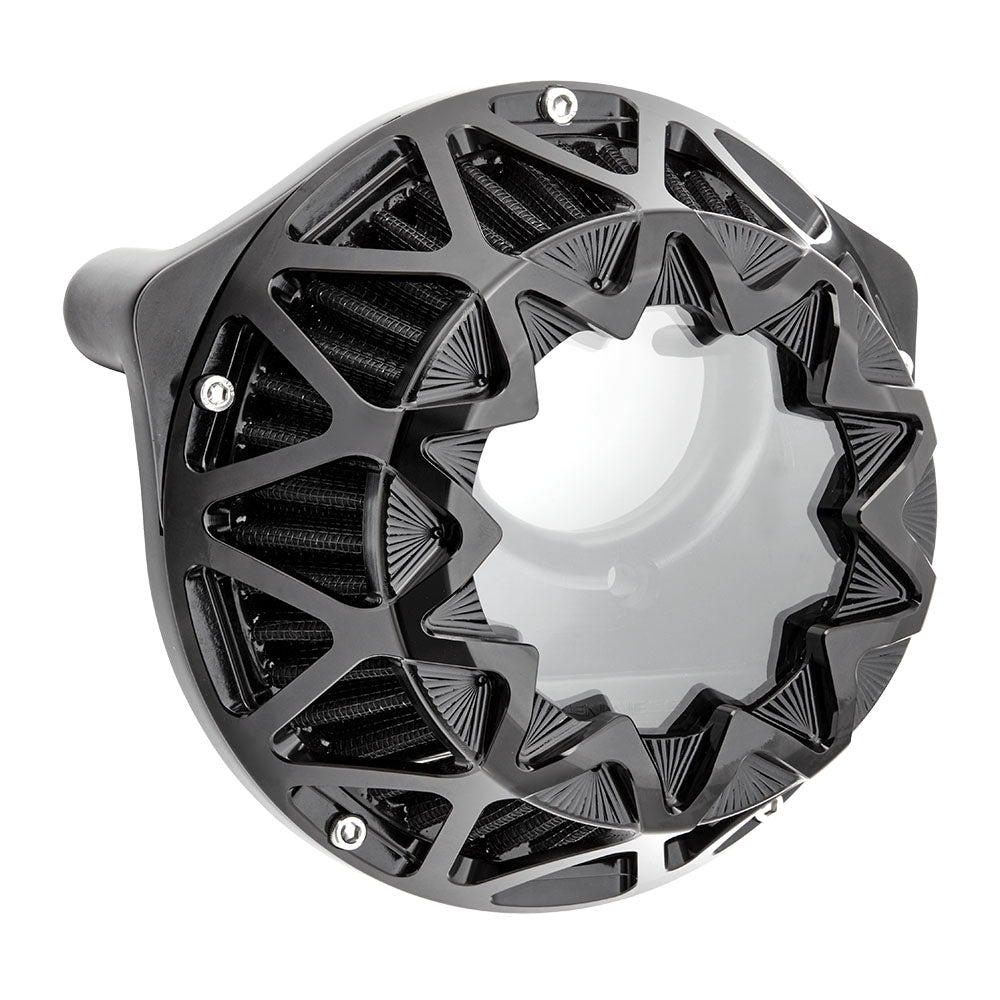 CROSS FIRE AIR CLEANER, ALL BLACK