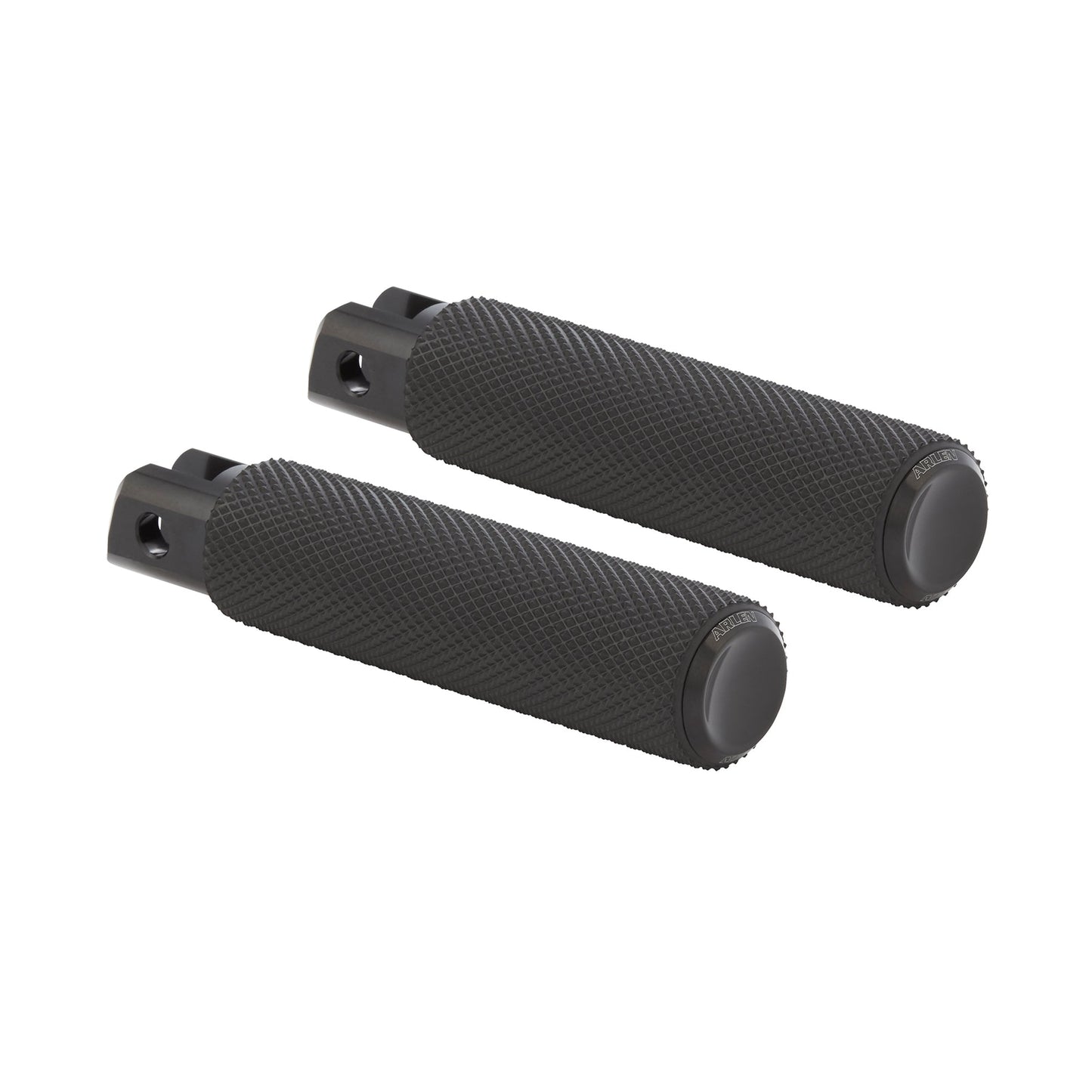 KNURLED FOOTPEGS, BLACK