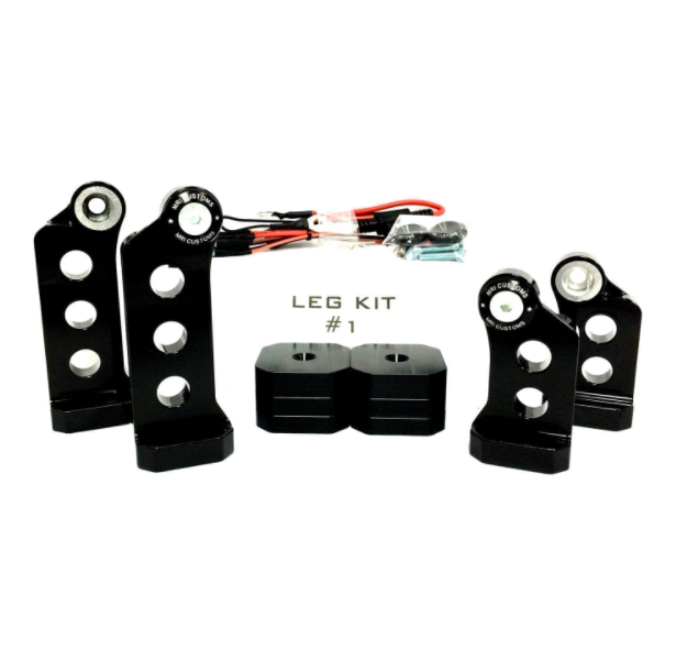 Electric Center Stand – Leg Kit #1: 017 – 23″ – Front and Rear