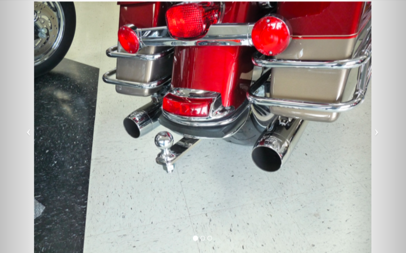 Hidden Trailer Hitch For '96-'08 FLH Touring Models