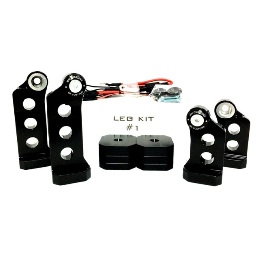 Electric Center Stand – Leg Kit #1: 09/16 – 30″ – Rear Only