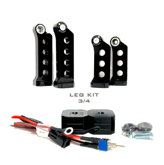 Electric Center Stand – Leg Kit #3/4: 017 – 23″ – Legend