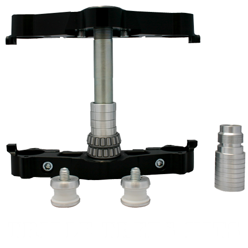 23" or FAT 21 wheel Triple Tree Kit for 1999-2021 Harley Davidson Touring