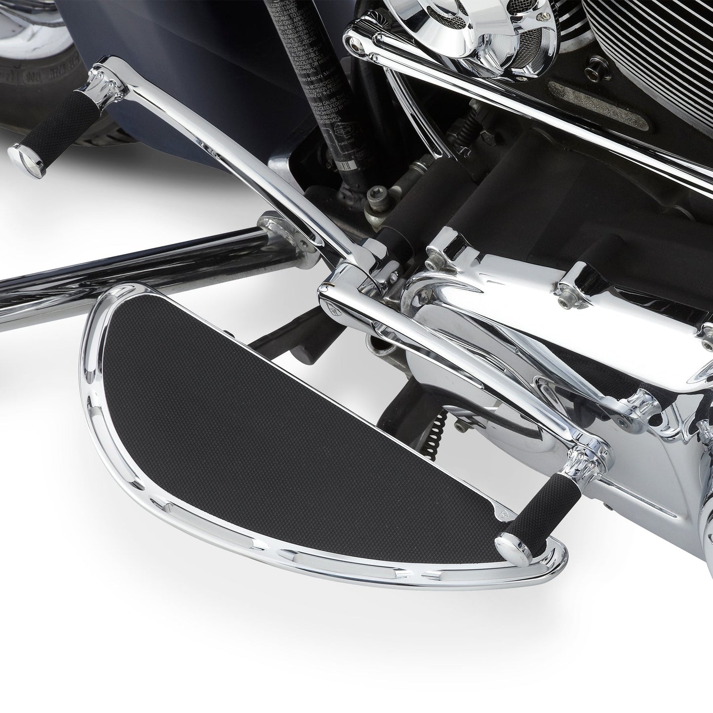 RADIUS HEEL/TOE SHIFT ARM, CHROME
