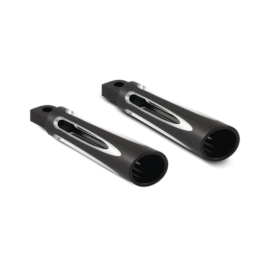 DEEP CUT® FOOTPEGS, BLACK