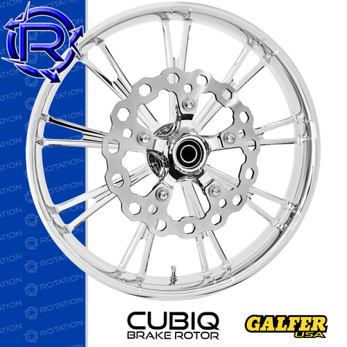 Rotation Thor Chrome Touring Wheel / Rear